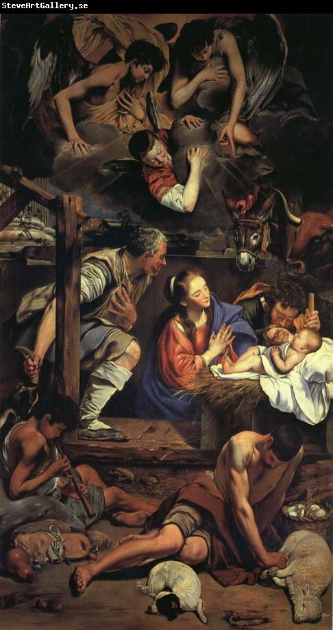 Maino, Juan Bautista del Adoration of the Shepherds